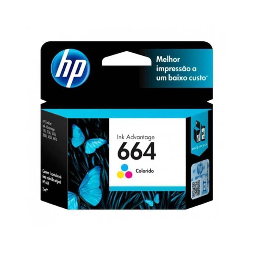 Cartucho Hp 664 Tricolor Original